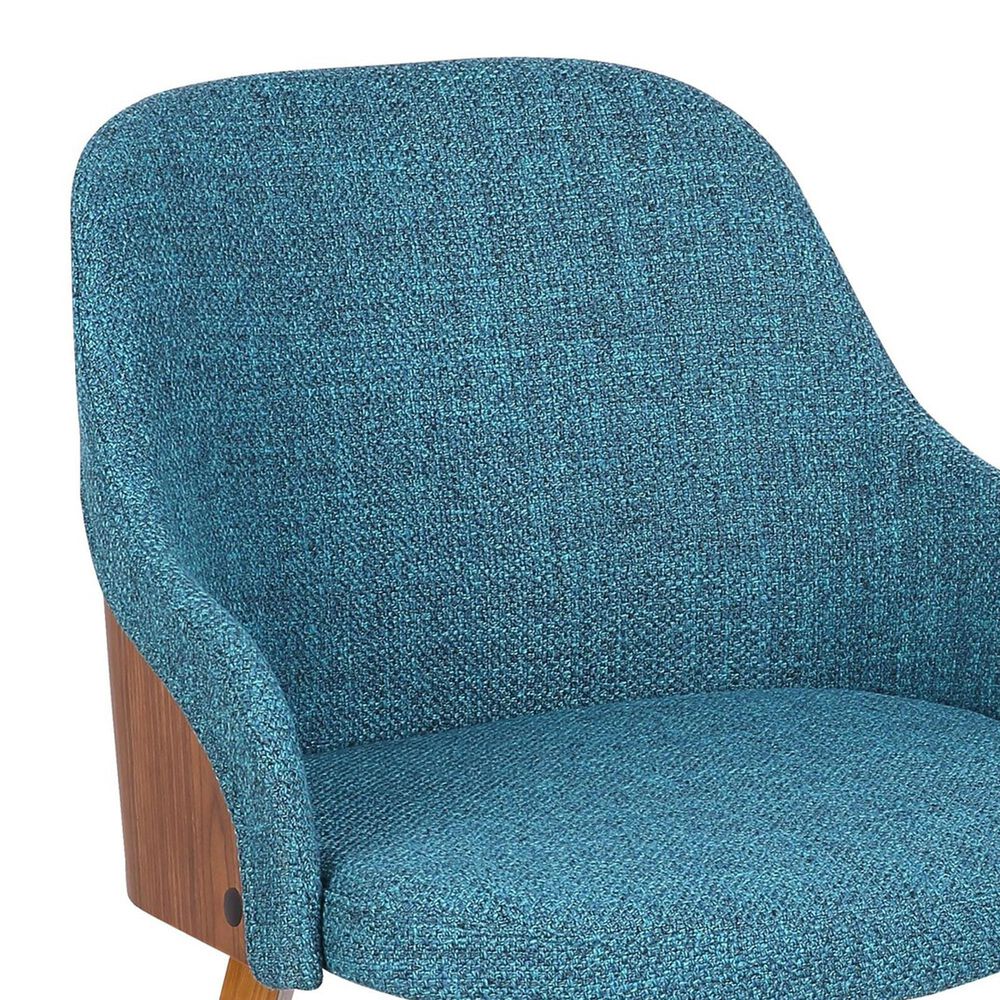 LumiSource Bacci Accent Chair in Teal, , large