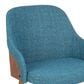 LumiSource Bacci Accent Chair in Teal, , large