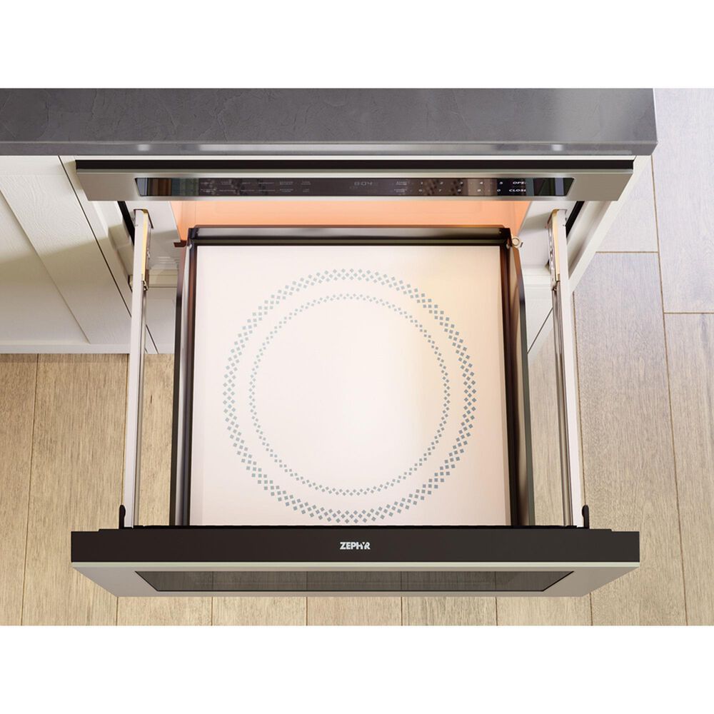 Zephyr 1.2 Cu. Ft. Drawer Microwave in Stainless Steel, , large