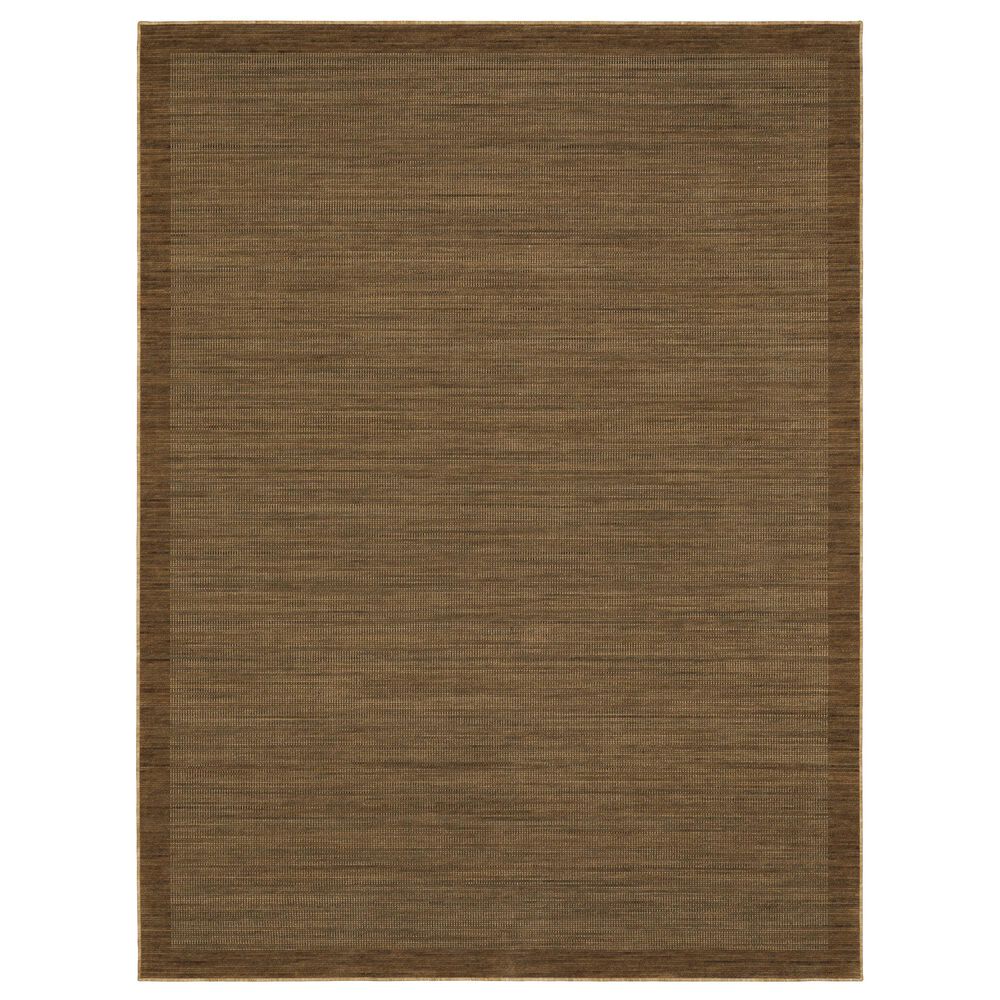 Oriental Weavers Warner Brown and Rust 9"10" x 12"10" Area Rug, , large