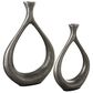 Ashley Dimaia Vase in Antique Silver (Set of 2), , large