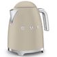 SMEG Retro Style 7-Cup Electric Kettle in Matte Moonlight and Polished Chrome, , large
