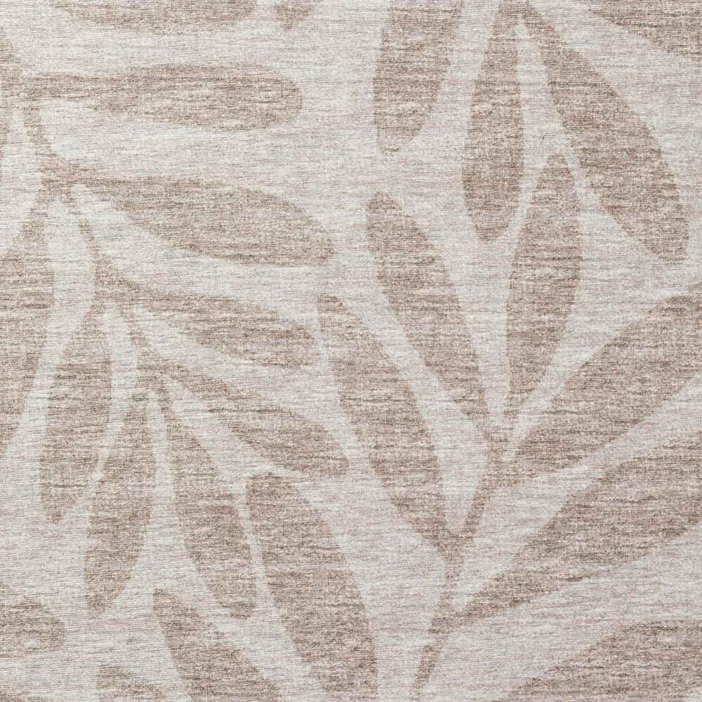 Dalyn Rug Company Sedona Floral 2&#39;3&quot; x 10&#39; Putty Indoor/Outdoor Performance Runner, , large