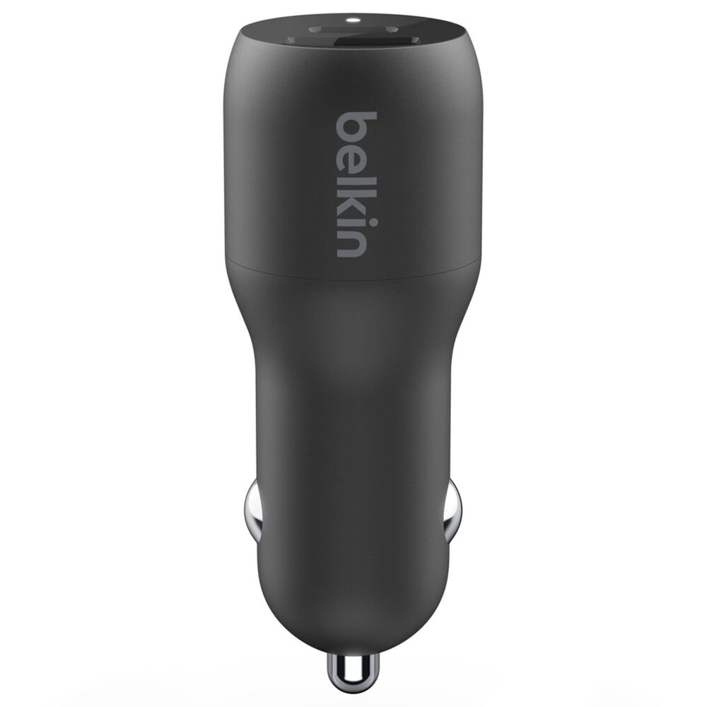 Belkin BoostCharge 37W Dual Car Charger with PPS in Black, , large