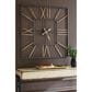 Ashley Thames Wall Clock in Black/Gold, , large