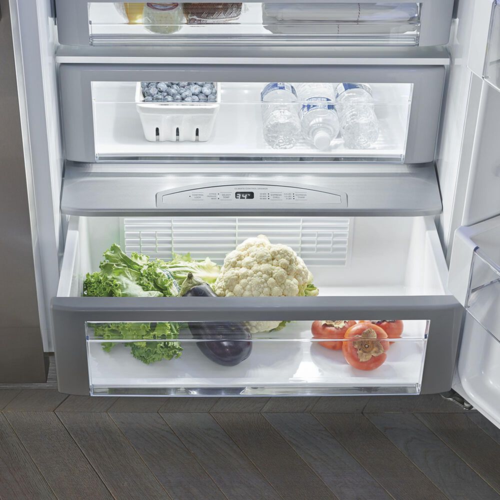 Monogram 48" Smart Built-In Side by Side Refrigerator in Stainless Steel (Handles Sold Separately), , large