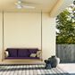 Hunter Cassisus 52" Outdoor Ceiling Fan in Fresh White, , large