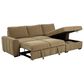 Coaster Pastrana Stationary Right Arm Facing Chaise Sleeper Sectional Sofa in Camel, , large