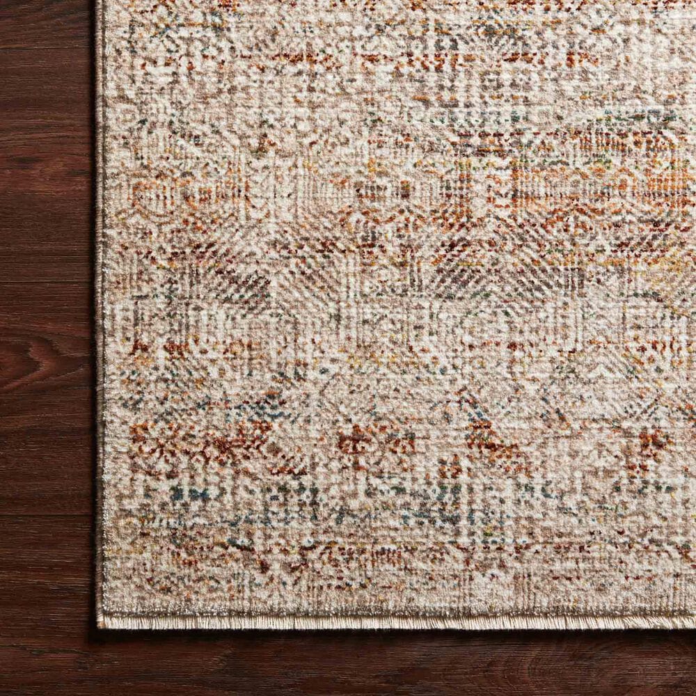 Loloi Lourdes LOU-04 2&#39;3&quot; x 3&#39;10&quot; Ivory and Spice Area Rug, , large