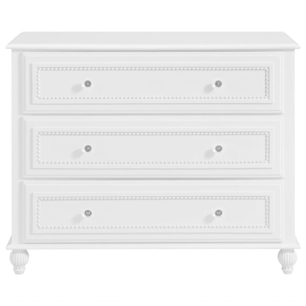 Oxford Baby Briella 3-Drawer Dresser in White, , large