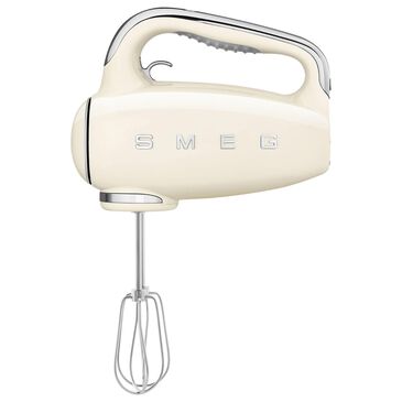 SMEG 6-Speed 50"s Retro Style Hand Mixer in Cream, , large
