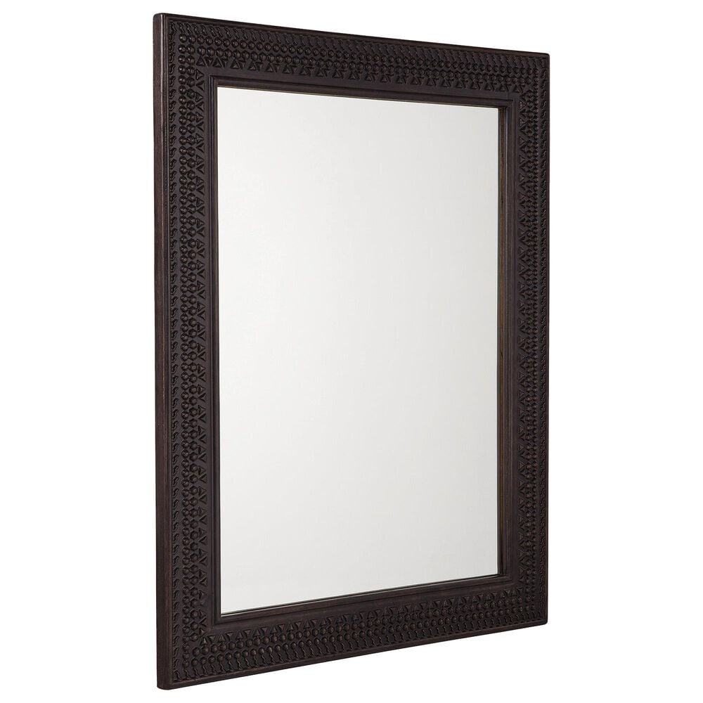 Ashley Balintmore Accent Mirror in Dark Brown, , large