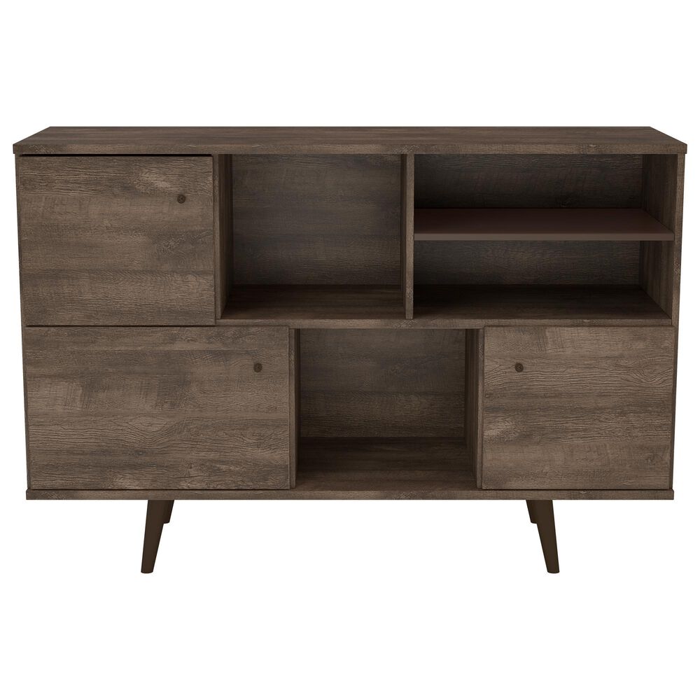 International Home Miami Midtown Concept Sideboard in Distressed Brown, , large