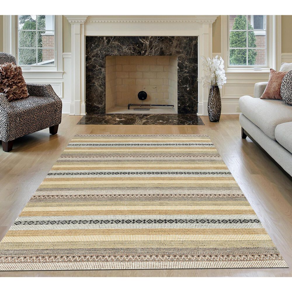 Radici USA Sondrio Hazelnut 4&#39; x 6&#39; Area Rug, , large