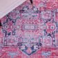 Safavieh Serapi 6"7" x 9" Navy and Red Area Rug, , large