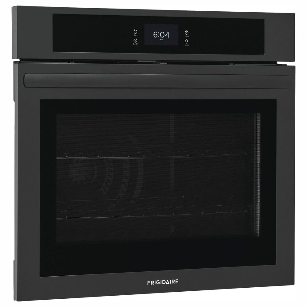 Frigidaire 30&quot; Single Electric Wall Oven with Fan Convection in Black, , large