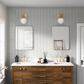 Emser Catch Glossy Gray 1" x 3" on 11" x 12" Porcelain Mosaic Sheet, , large