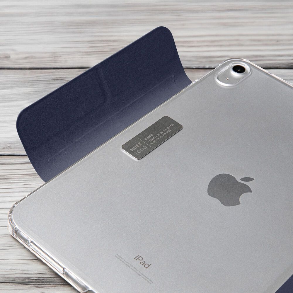 LAUT Huex Folio Versatile Stand Case with Stylus Pen Slot for iPad Pro 11" in Navy, , large