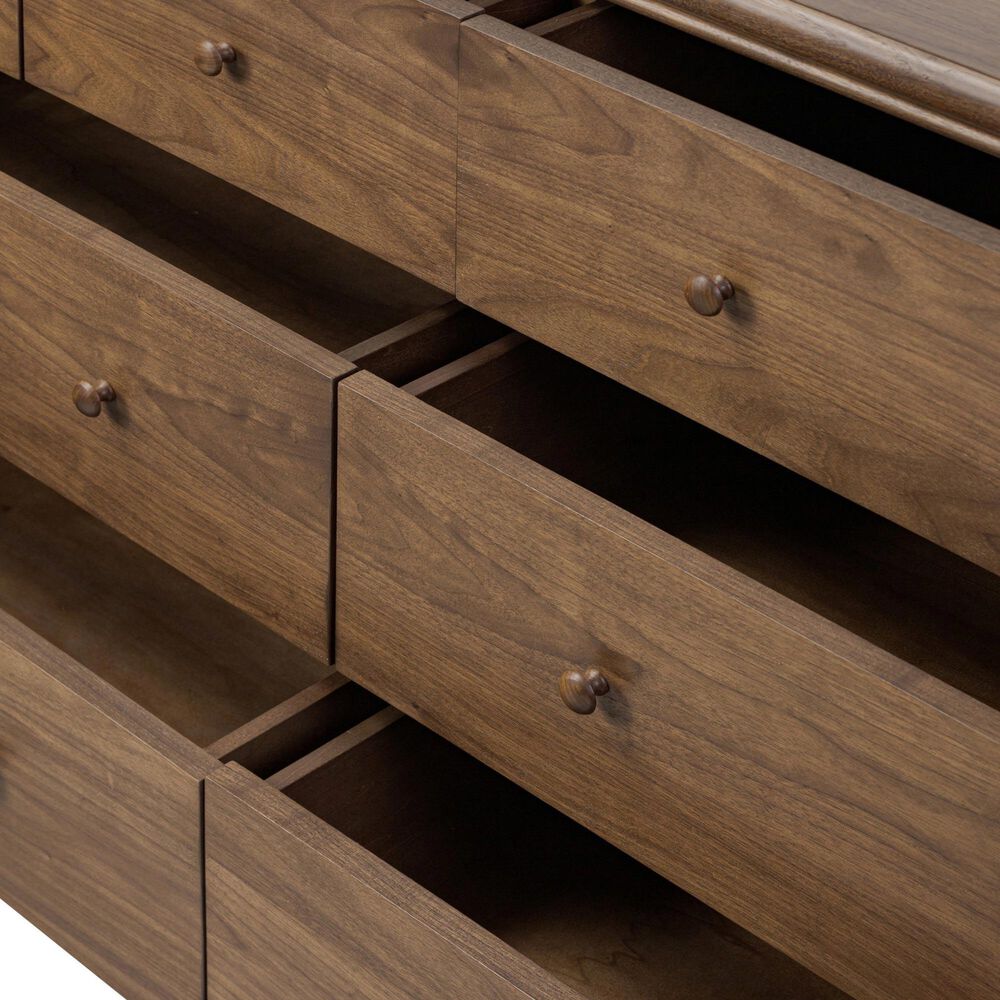 Amber Lewis x Four Hands Agatha 8 Drawer Dresser Only in Dark Brown Walnut, , large