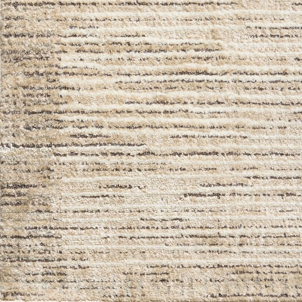 Loloi Bleecker Sand and Charcoal 9&#39;2&quot; x 13&#39; Area Rug, , large
