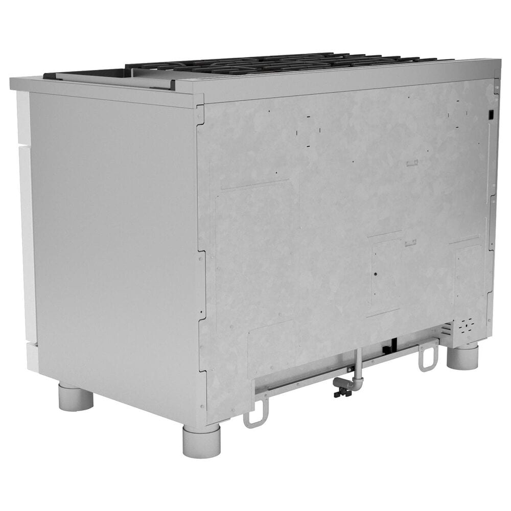 Cafe 8.25 Cu. Ft. Freestanding Dual Fuel Range with Double Oven in Matte White and Brushed Bronze, , large