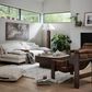 Four Hands Grass Roots Blanco Coffee Table in Warm Umber Burl, , large