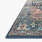 Loloi II Skye SKY-08 5" x 7"6" Denim and Brick Area Rug, , large