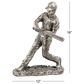 Maple and Jade Baseball Player Sculpture in Silver, , large