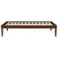 Linon Home Decor Polly Twin Platform Bed in Rich Walnut, , large