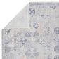 Jaipur Ballad Rune 10" x 14" Orion Blue Area Rug, , large