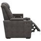 Signature Design by Ashley HyllMont Power Recliner with Power Headrest in Gray, , large
