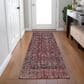 Dalyn Rug Company Karaj KJ3 2"3" x 7"6" Pink Indoor/Outdoor Runner, , large