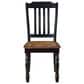 Ashley Clorazi Side Chair in Black and Brown, , large