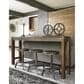 Ashley Torjin Long Counter Table in Brown and Gray, , large