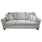 Ashley Willara Stationary Queen Sleeper Sofa in Taupe, , large