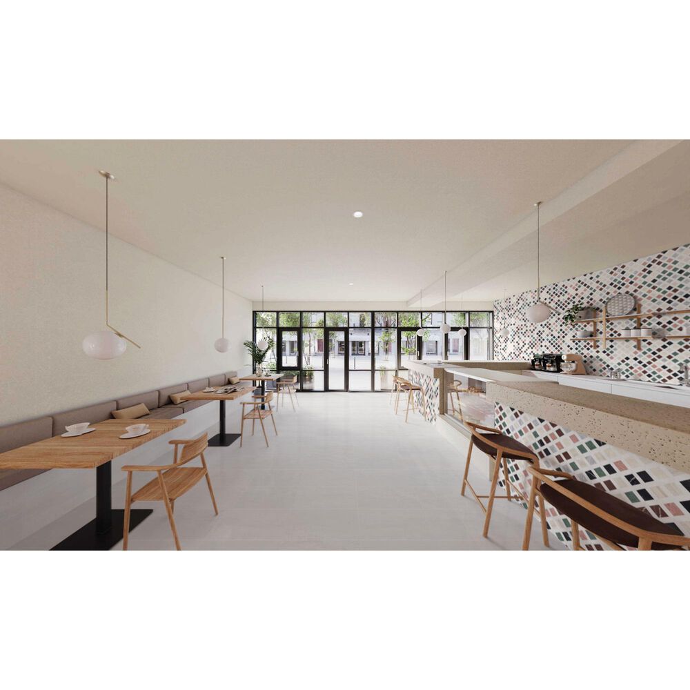 Soho Studio Chosen Multicolor 11.92" x 11.92" Marble Mosaic Sheet, , large