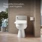 Kohler PureWash E590 Elongated Bidet Toilet Seat in White, , large
