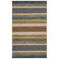 Safavieh Montauk 5" x 8" Navy and Multicolor Area Rug, , large
