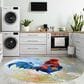 Dalyn Rug Company Kendall KE1 8" Round Multicolor Area Rug, , large