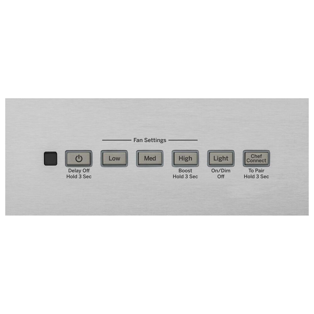 GE Profile 36&quot; Designer Wall Mount Hood with Dimmable LED Lighting in Stainless Steel, , large