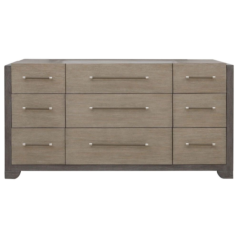 Nicolette Home Anderson Park Dark 9-Drawer Dresser in Moose Trail and Frontier Brown, , large