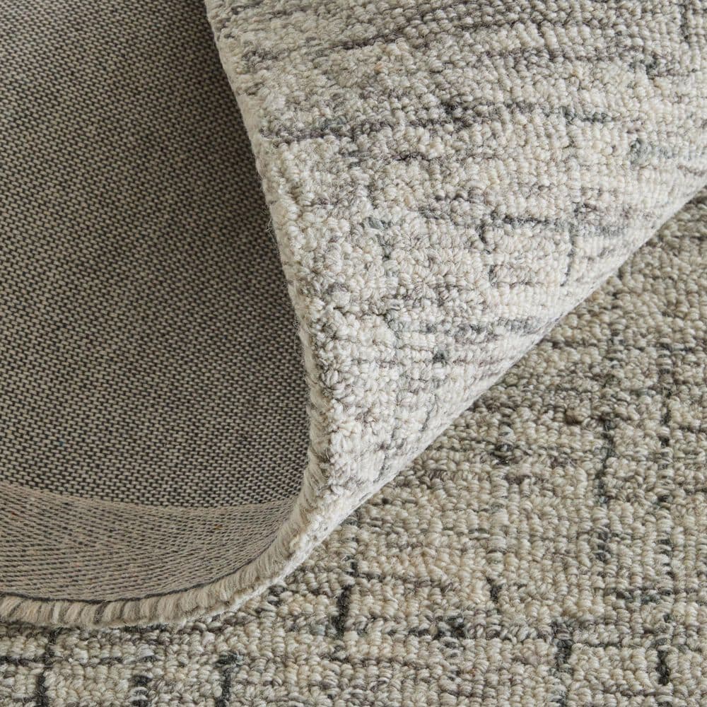 Feizy Belfort Ivory 10&#39; x 14&#39; Area Rug, , large