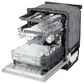 LG 24" Built-In Pocket Handle Dishwasher with SteamAssist in PrintProof Stainless Steel, , large