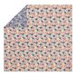 Peking Handicraft Marsh Hens 3-Piece King Floral Quilt Set in Coral, Pink, Green and Navy, , large