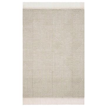 Magnolia Home Newton NET-04 7"9" x 9"9" Sage and Ivory Area Rug, , large