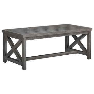 Venture La Jolla Rectangular Cocktail Table in French Grey, , large