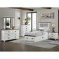 Mayberry Hill Wade 6-Drawer Dresser and Mirror in White, , large