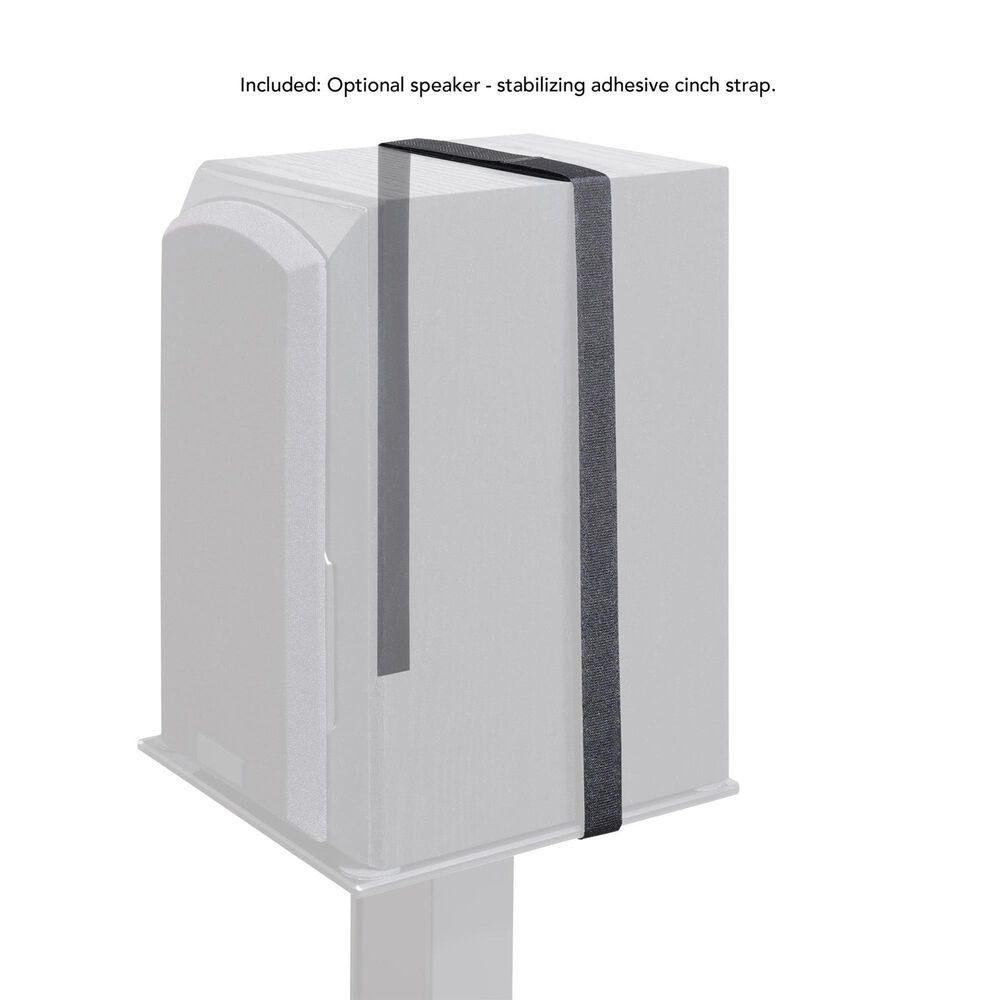 CorLiving 29&quot; Speaker Stand in Black &#40;Set of 2&#41;, , large
