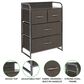 mDesign 4-Drawer Chest in Charcoal, , large