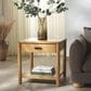 Safavieh Jaylessa 1-Drawer End Table in Natural, , large